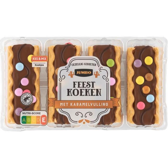 Jumbo Feestkoeken met Karamelvulling 200 g (200g)
