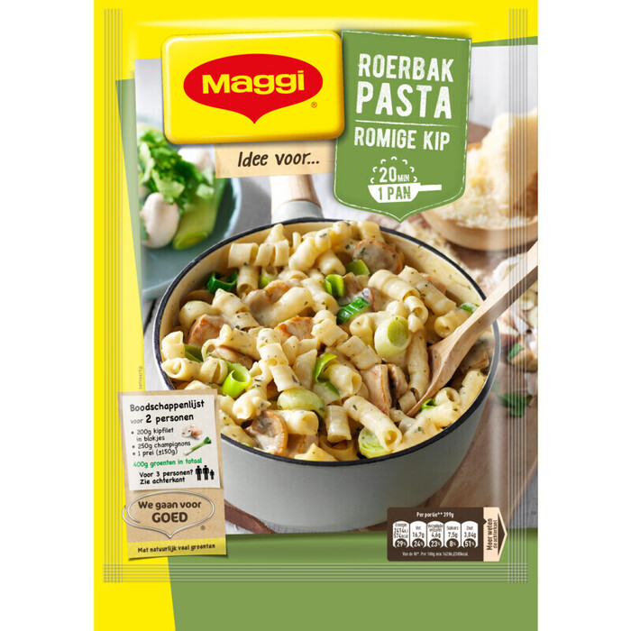 Maggi Roerbak Pasta Romige Kip 183g (183g)