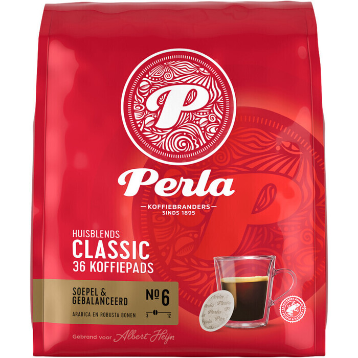 Perla Huisblends Classic roast pads (36 st.)