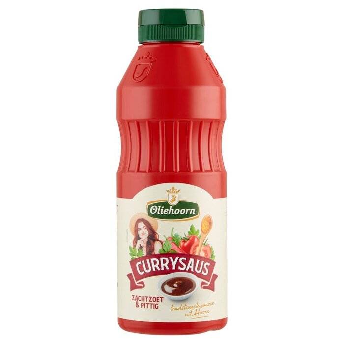 Oliehoorn Currysaus Zachtzoet & Pittig 465 ml (Fles, 46.5cl)