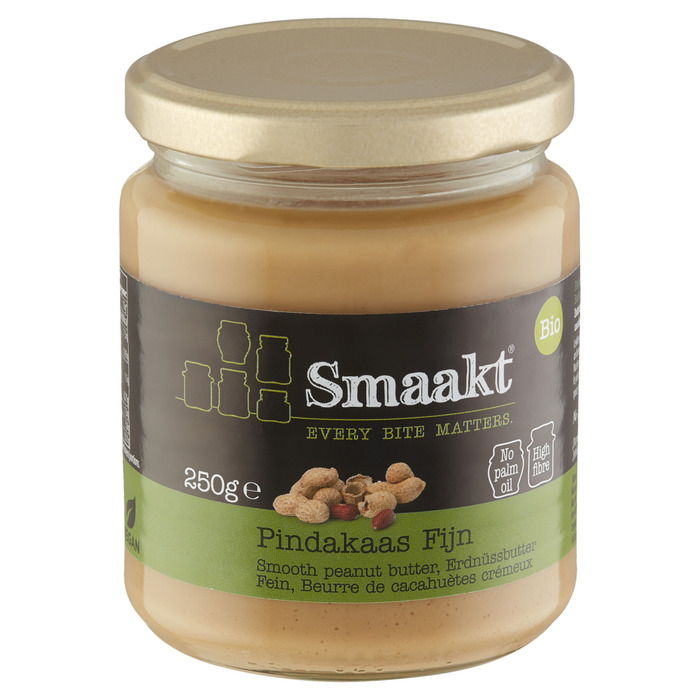 Pindakaas met zeezout (pot, 250g)