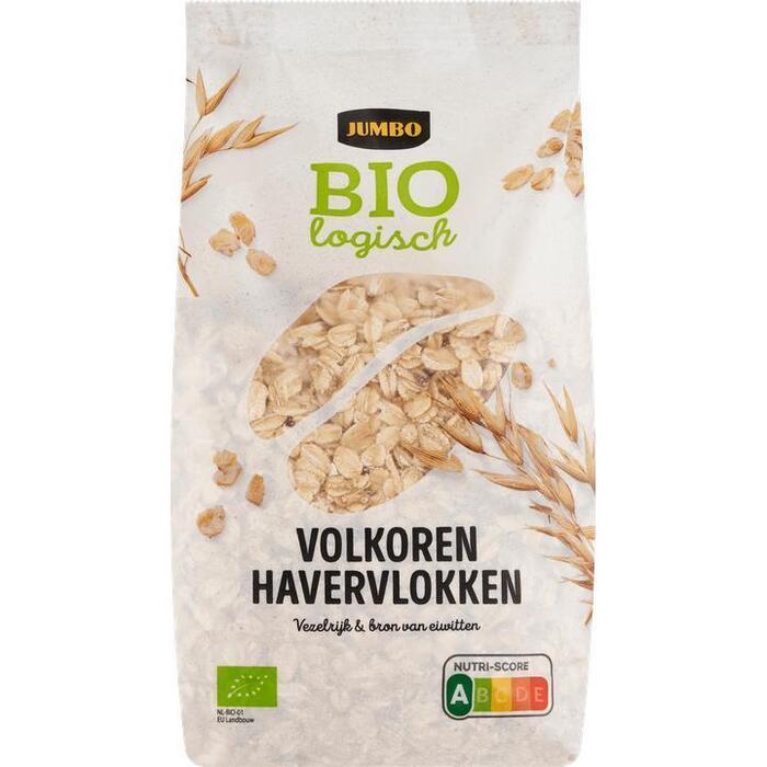 Jumbo Biologisch Volkoren Havervlokken 500g (500g)