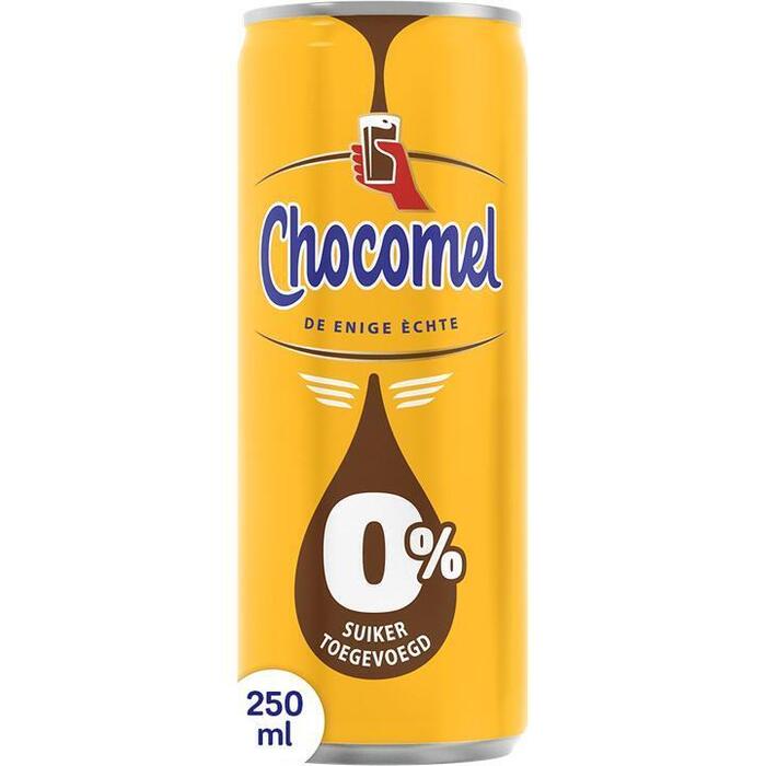 Chocomel 0% suiker toegevoegd (250ml)