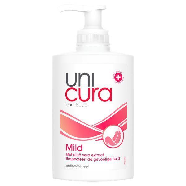 Unicura Mild Antibacteriële Handzeep 250 ml (Fles, 250ml)