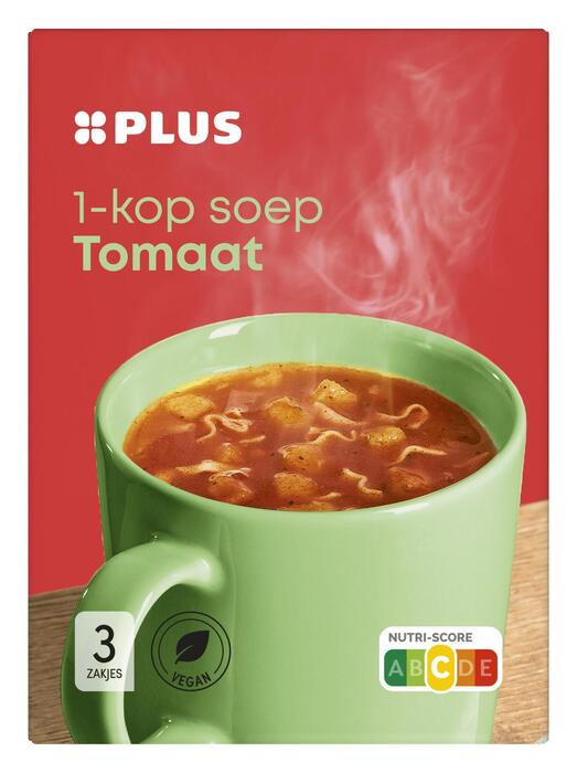 1 kops soep Tomaat (Doos, 57g)
