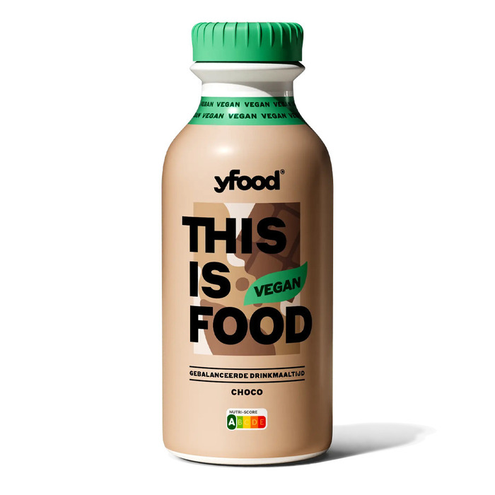 Yfood This is food drinkmaaltijd vegan choco (0.5L)