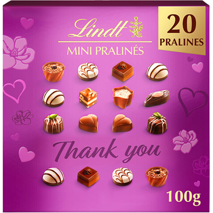 Lindt Mini pralinés thank you (100g)