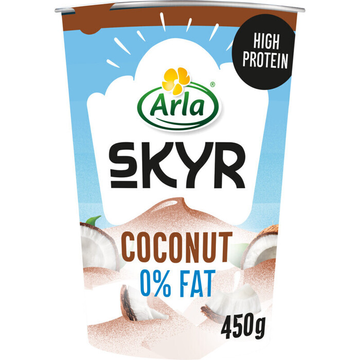 Arla Skyr coconut yoghurt 0% vet 450 g (450g)