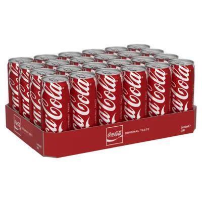 Coca-Cola Original Taste 330 ml (blik, 24 × 33cl)