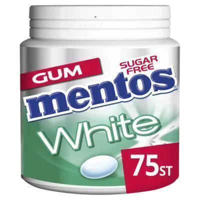 Mentos Gum White green mint (113g)