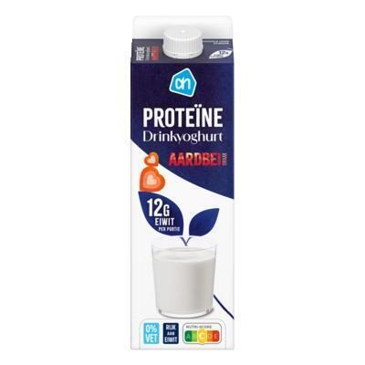 AH Proteïne drinkyoghurt aardbeismaak (1L)