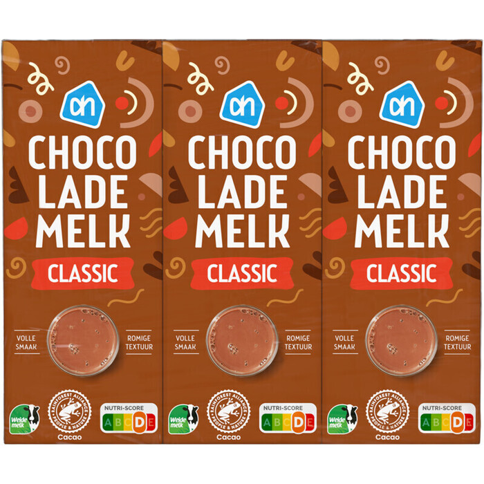Choco melk vol Classic  (drinkpak, 6 × 200ml)