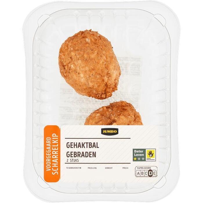 Jumbo Scharrelkip Gehaktbal Gebraden 2 Stuks (200g)