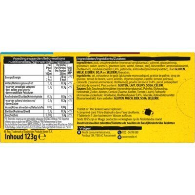 MAGGI BOUILLON RUND 12X (123g)