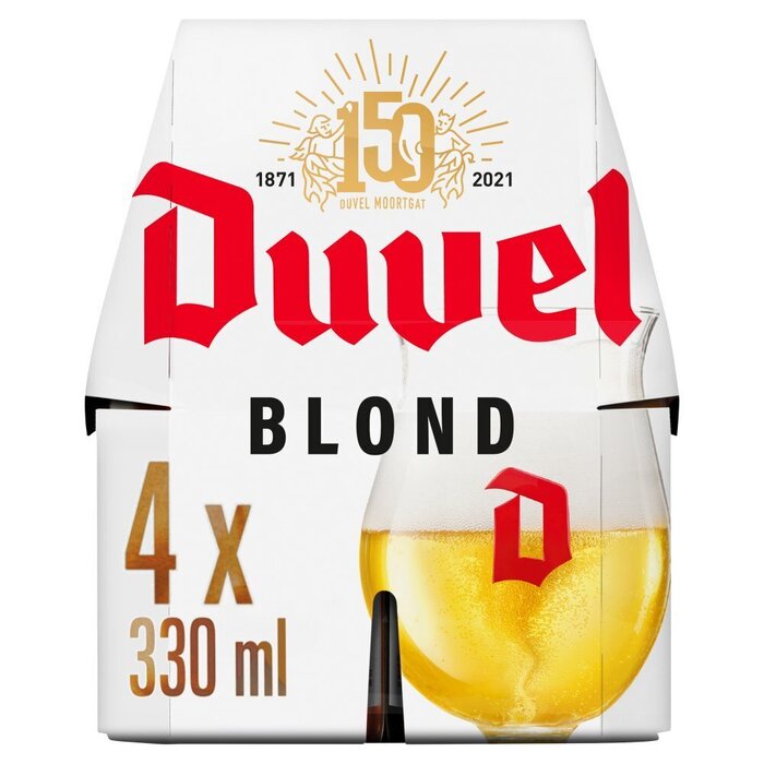 Duvel 4 pack (Set, 33cl)