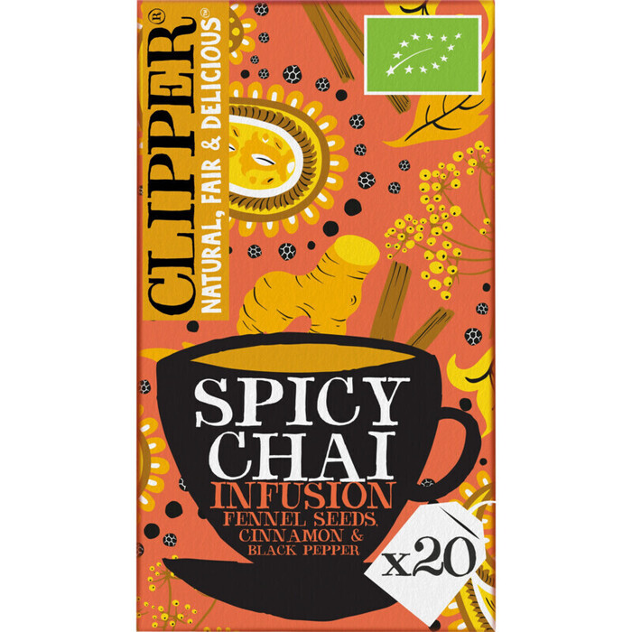 Clipper Spicy chai (20 × 2.5g)