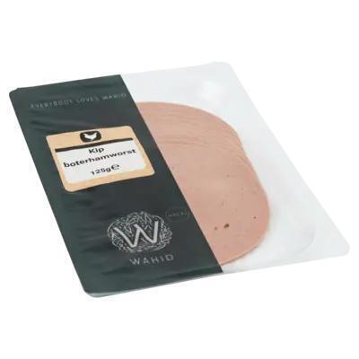 Wahid Kip Boterhamworst 125 g (Stuk, 125g)