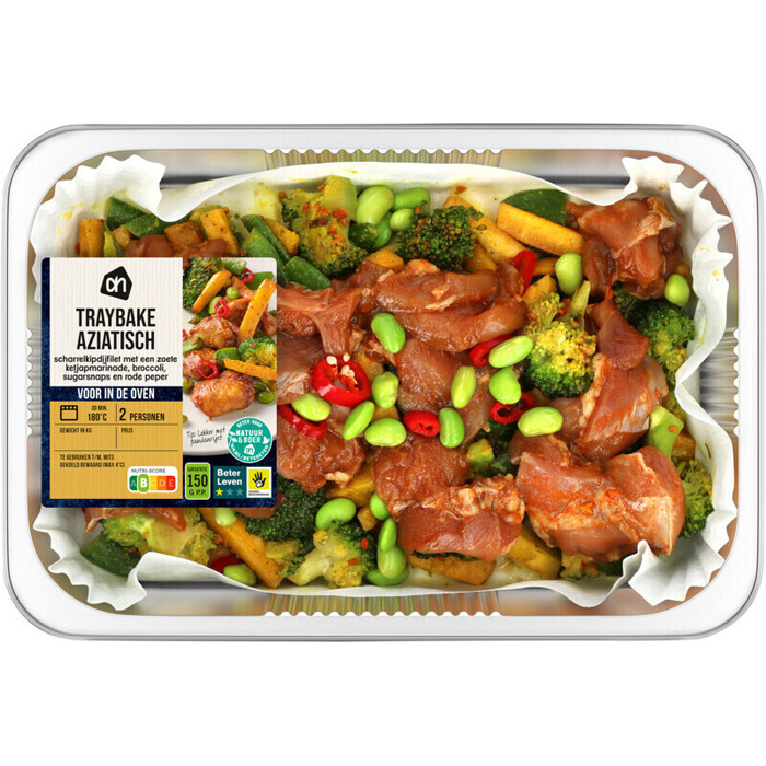 AH Traybake scharrel kip Aziatisch (560g)