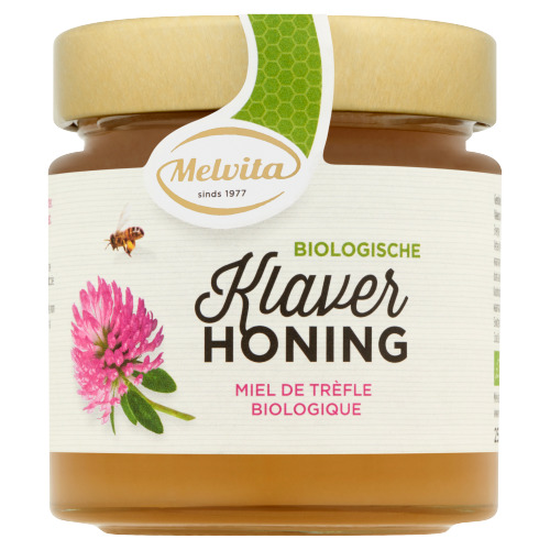 Melvita Biologische Klaver Honing 250 g (Pot, 250g)