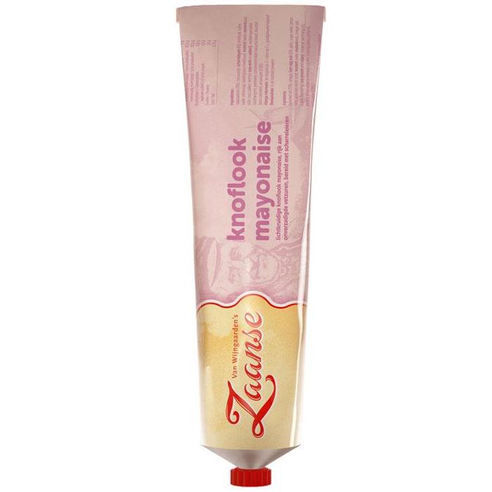 Zaanse knoflook mayonaise lichtkruidige knoflook mayonaise (tube, 170ml)