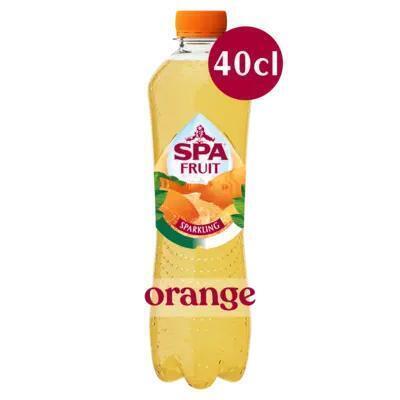 SPA FRUIT Bruisende Fruitige Frisdrank Orange 40 cl (Fles, 40cl)