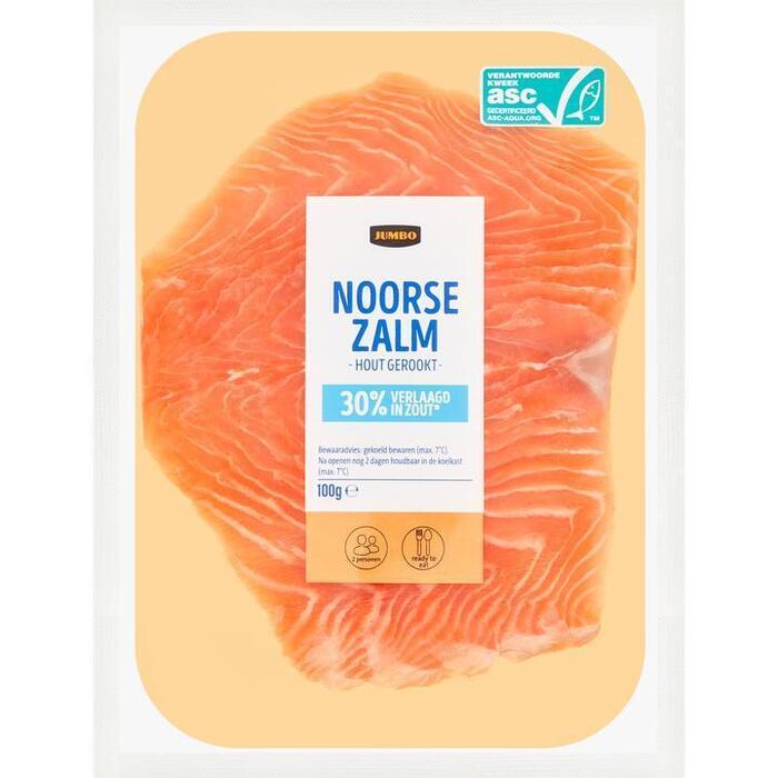 Jumbo Gerookte Zalm Minder Zout 100g (100g)