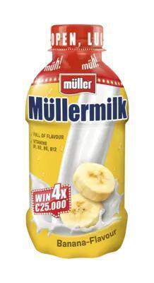 Milk banaan (Fles, 37.8cl)