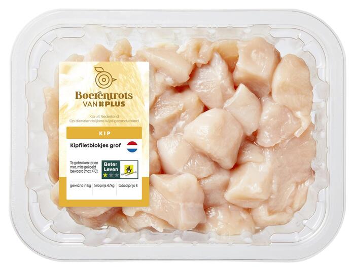 Kipfiletblokjes (Beter Leven) (300g)