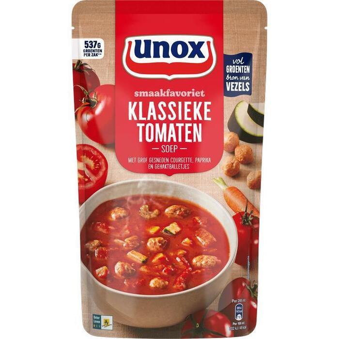 Unox Soep in zak Hollandse tomatensoep (0.57L)