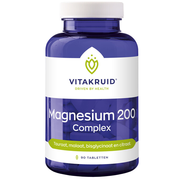 Vitakruid Magnesium 200 complex tabletten