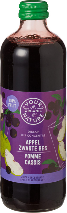 Diksap appel-zwarte bes (40cl)