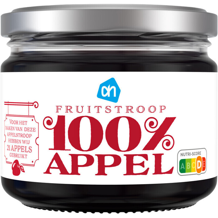AH Fruitstroop 100% appel (330g)