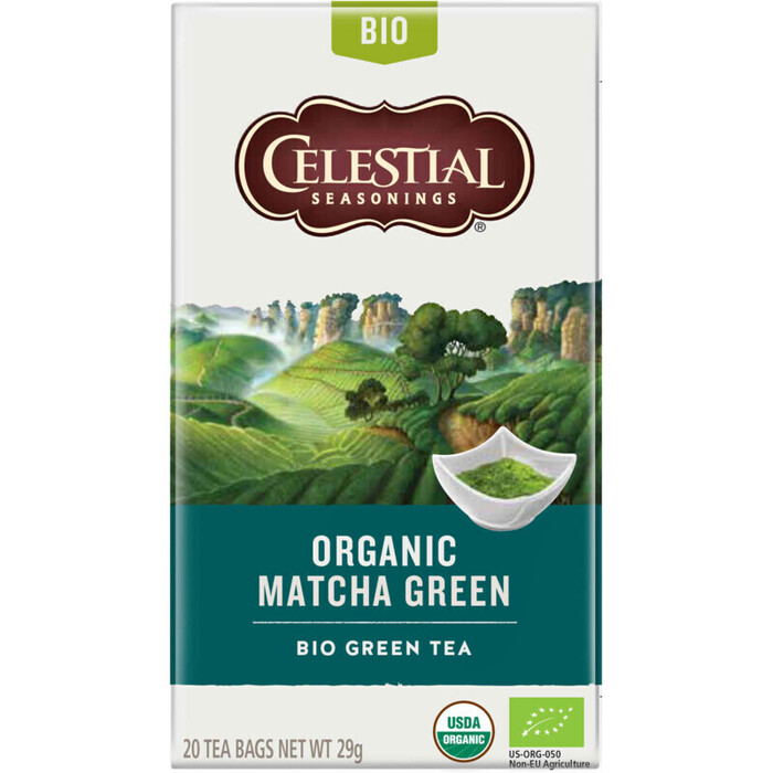Celestial Seasonings Organic Matcha Green Bio Green Tea 20 Stuks 29 g (29g)