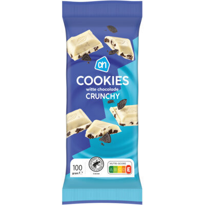 AH Cookies wittechocolade (100g)