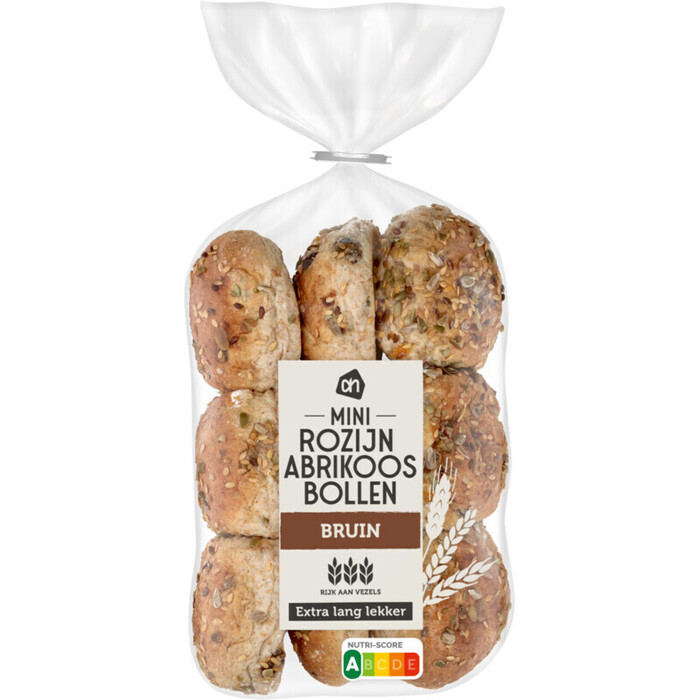 AH Extra lang lekker mini abrikoos bollen