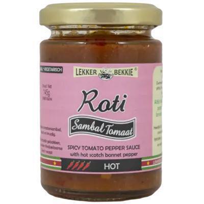Lekker Bekkie Roti sambal tomaat (145g)