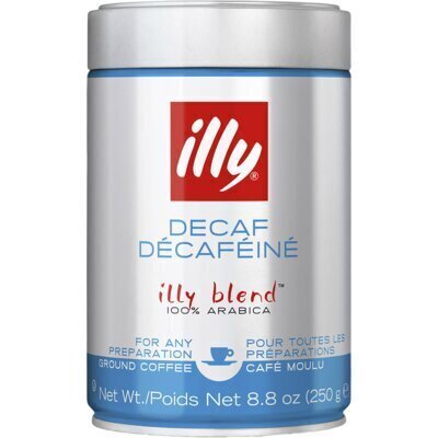 illy Deca Decaffeinated Ground Coffee 250 g (250g)
