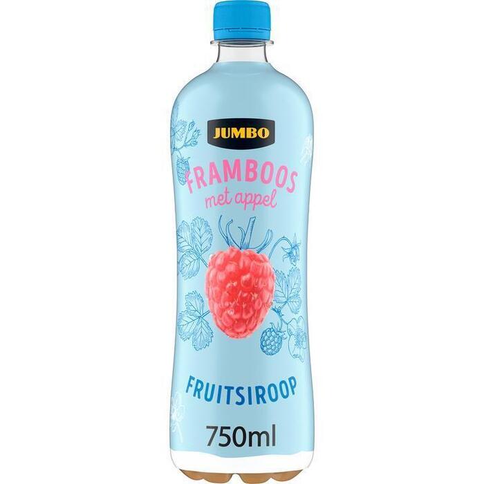 Jumbo Fruitsiroop Framboos met Appel 750ML (0.75L)