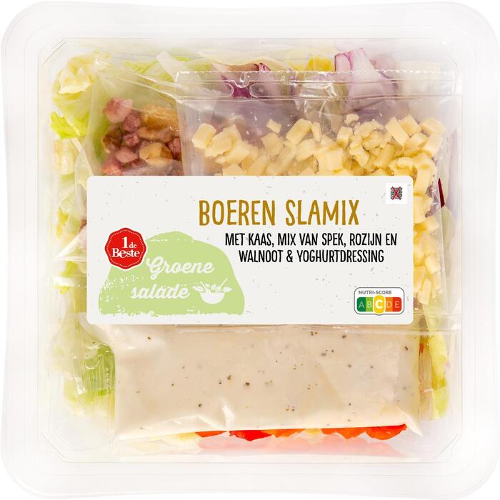 1 de Beste Groene salade boeren slamix (280g)