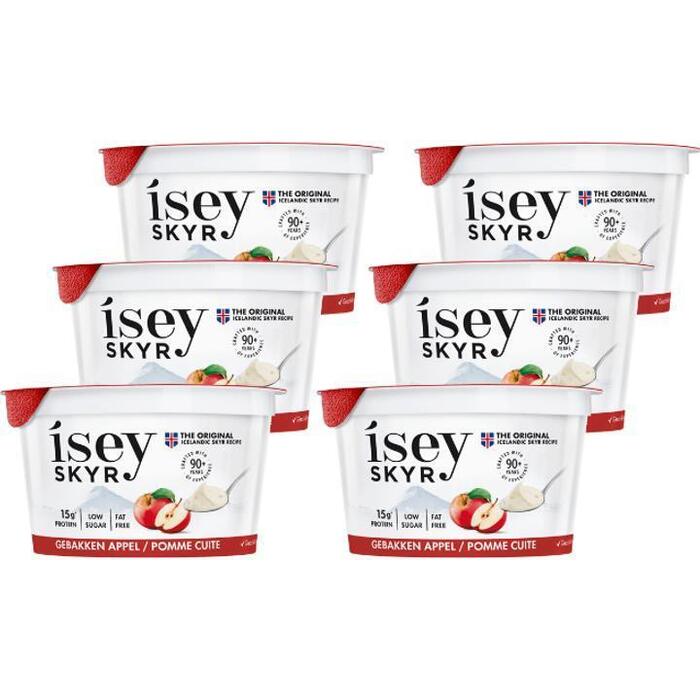 Ísey Skyr Gebakken Appel 6 x 170g (170g)