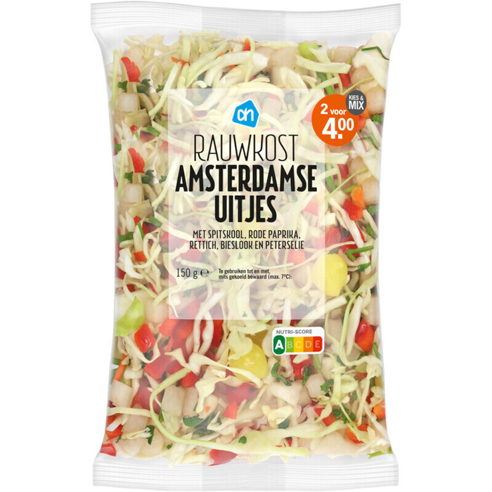 Amsterdamse Ui Rauwkost (zak, 150g)