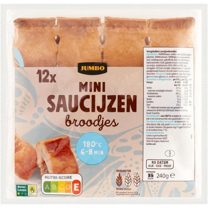 Jumbo - Mini Saucijzenbroodjes - 240g (240g)