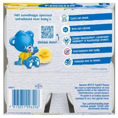 Yogolino Banaan 6 mnd (Pak, 400g)