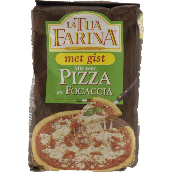 La Tua Farina Mix voor pizza en focaccia (1kg)