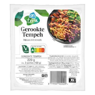 AH Terra Gerookte tempeh (220g)