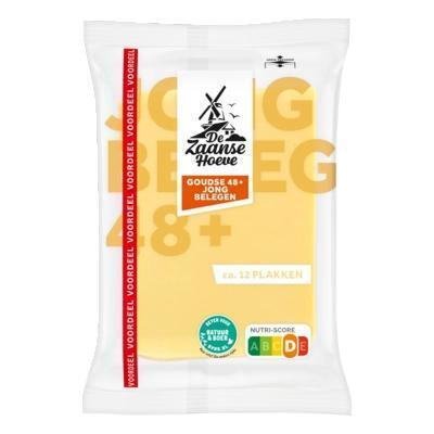 De Zaanse Hoeve Jong belegen 48+ plakken voordeelpak (400g)