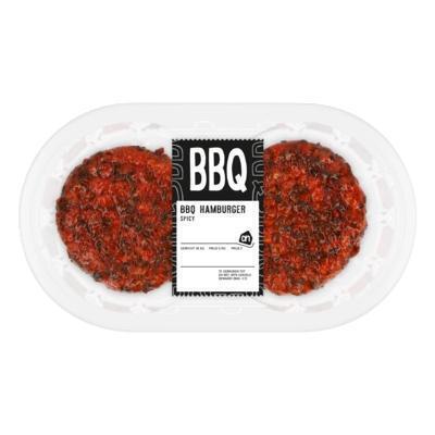 AH BBQ hamburger spicy (2 × 100g)