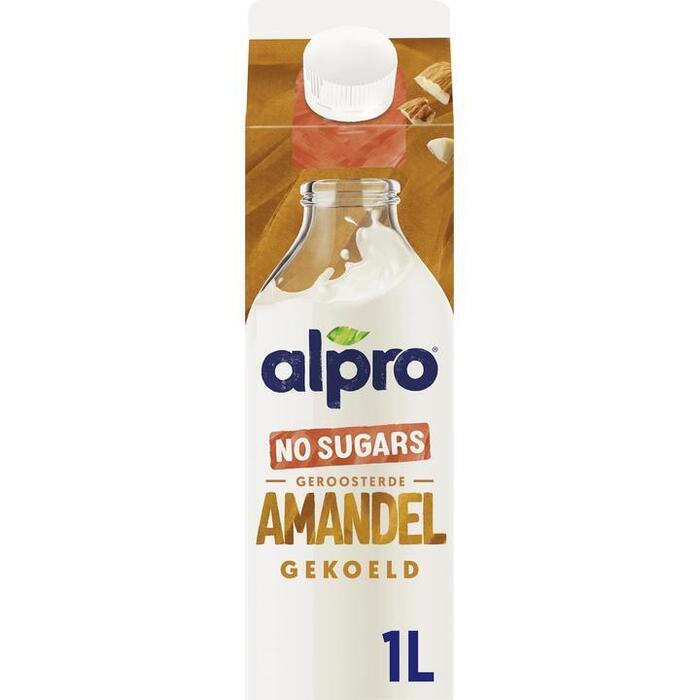 Amandel drink ongezoet (Pak, 1L)