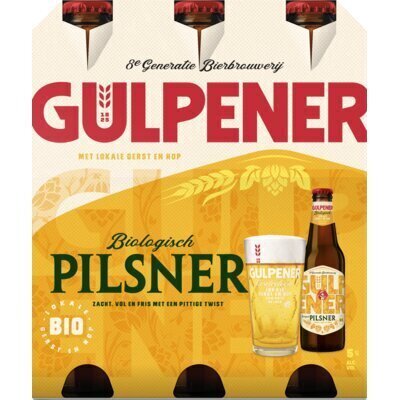 Gulpener Biologisch Ur-Pilsener (rol, 6 × 33cl)