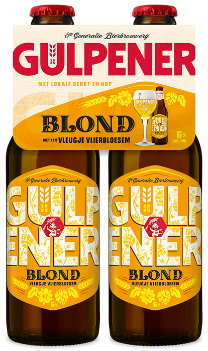 Gulpener Blond Bier Flessen 4 x 30cl